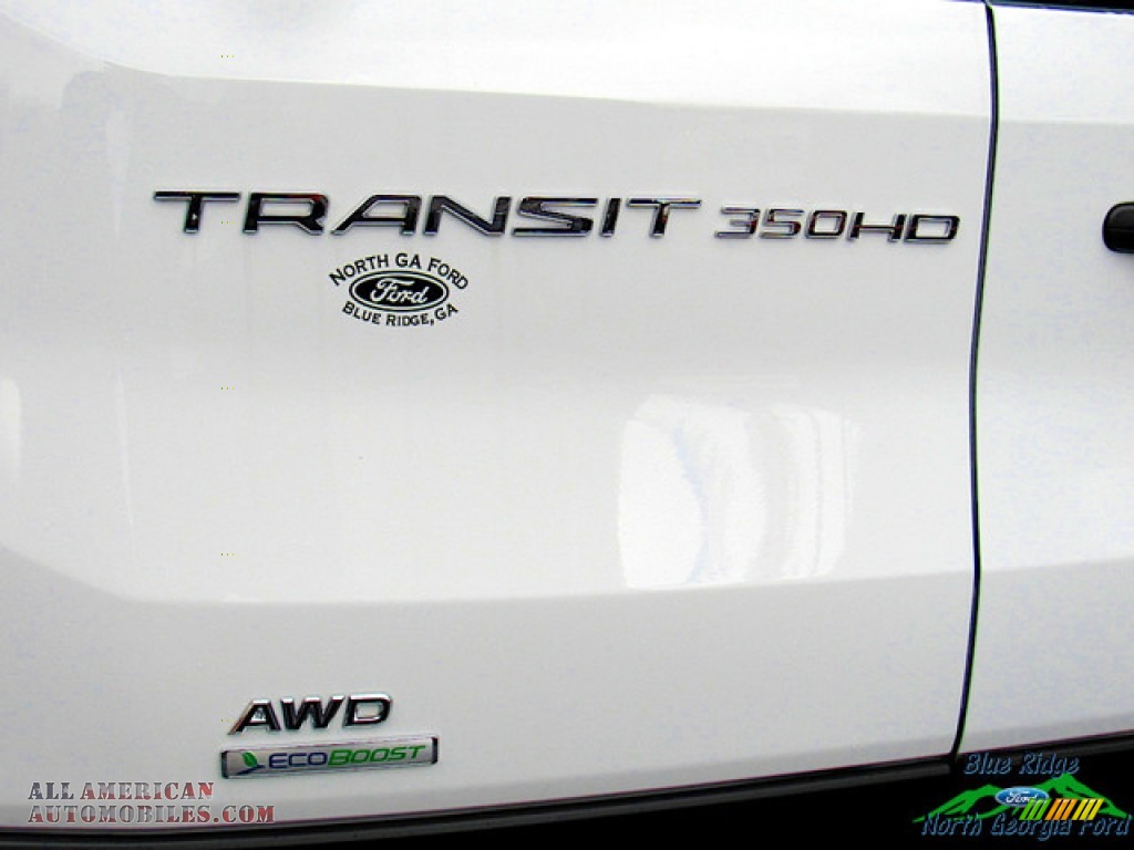2020 Transit Passenger Wagon XLT 350 HR Extended - Oxford White / Ebony photo #43