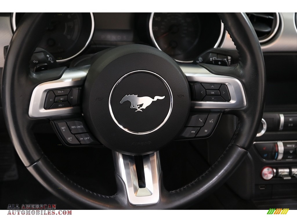 2019 Mustang EcoBoost Premium Convertible - Shadow Black / Ebony photo #9