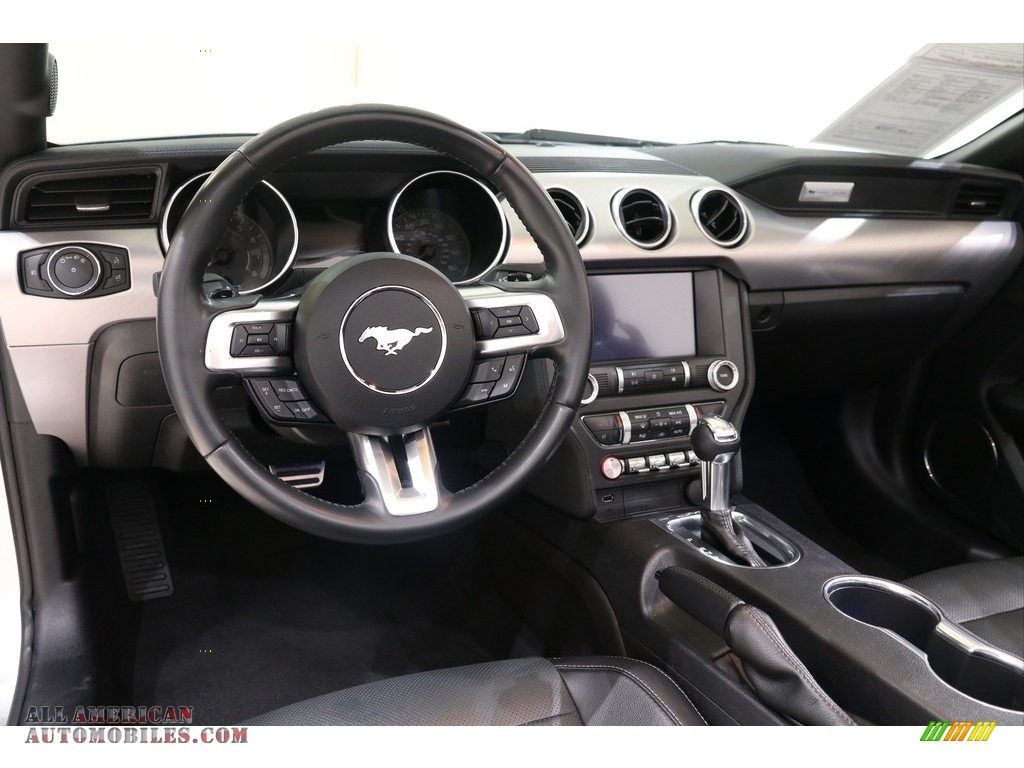 2019 Mustang EcoBoost Premium Convertible - Ingot Silver / Ebony photo #7