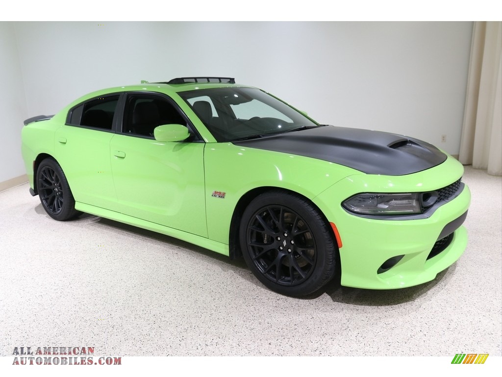 2019 Charger R/T Scat Pack - Sublime Metallic / Black photo #1