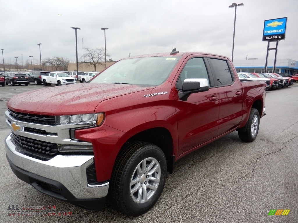 2020 Chevrolet Silverado 1500 Lt Crew Cab 4x4 In Cajun Red Tintcoat 