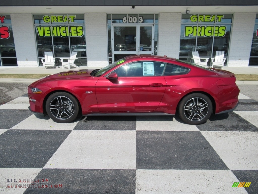 Ruby Red / Ceramic Ford Mustang GT Fastback
