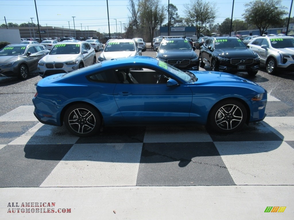 2019 Mustang EcoBoost Premium Fastback - Kona Blue / Ceramic photo #3