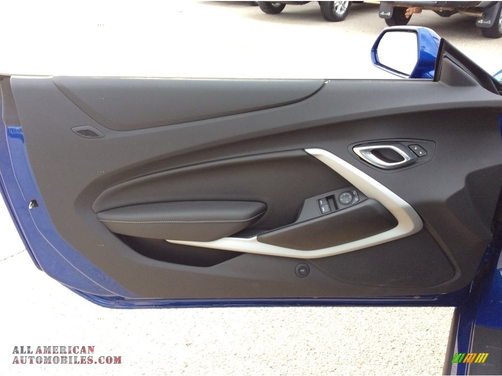 2020 Camaro LT Coupe - Riverside Blue Metallic / Jet Black photo #11