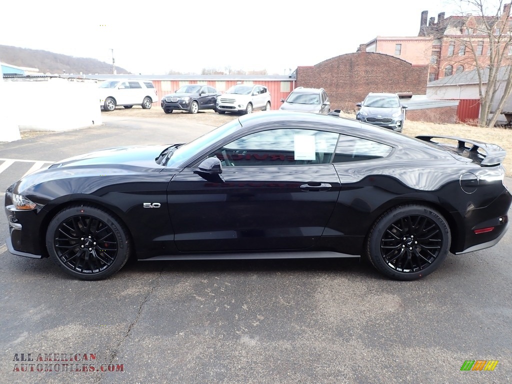 2020 Mustang GT Premium Fastback - Shadow Black / Ebony/Recaro Leather Trimmed photo #5