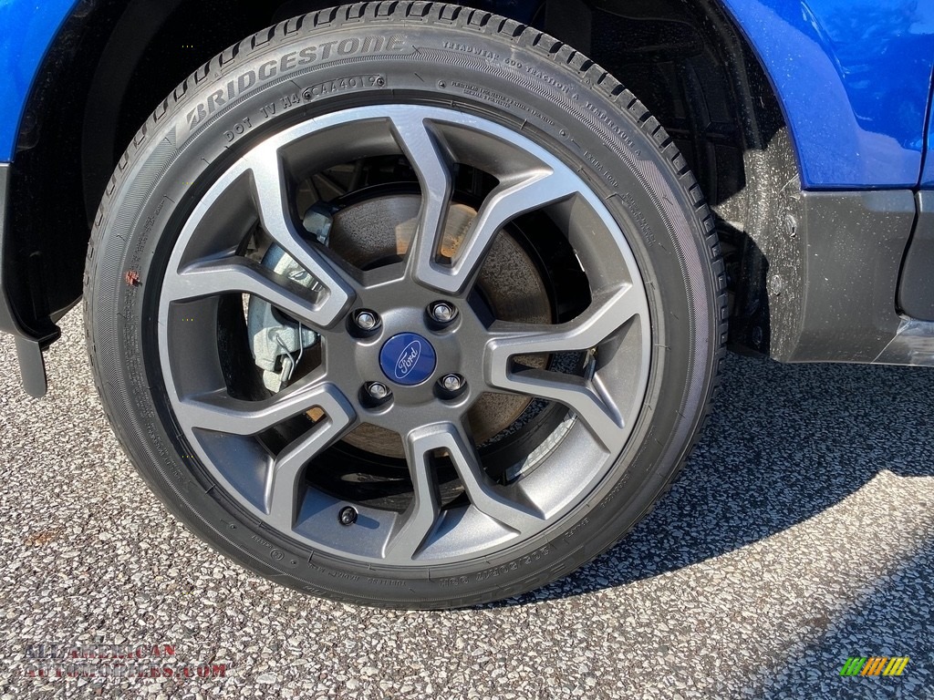 2020 EcoSport SES 4WD - Lightning Blue Metallic / Ebony Black photo #3