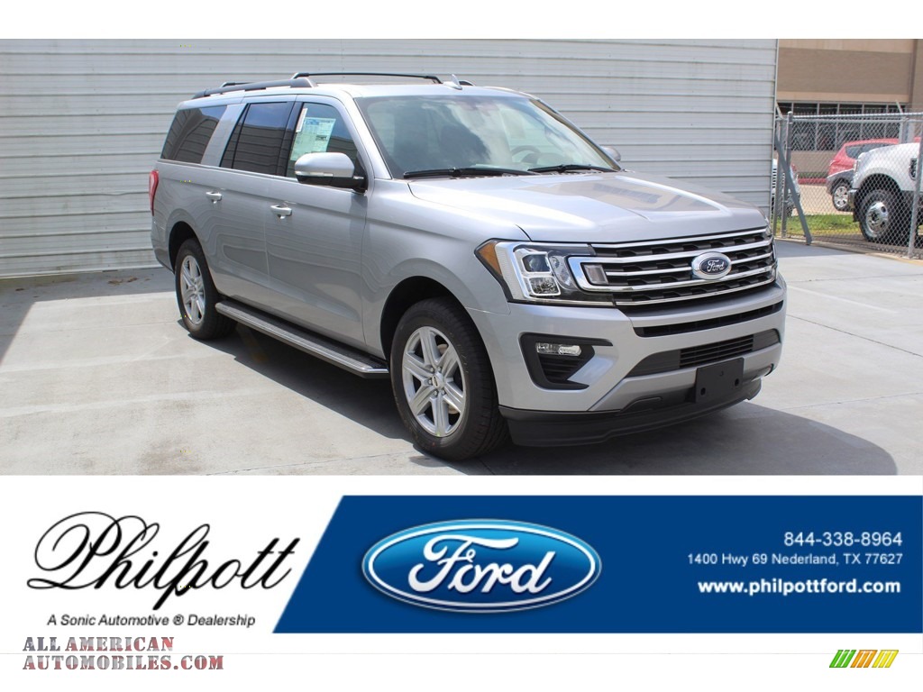 Iconic Silver / Ebony Ford Expedition XLT Max