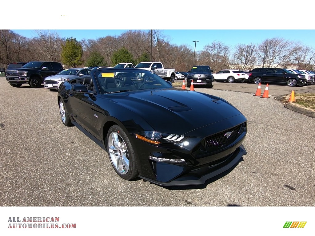 Shadow Black / Ebony Ford Mustang GT Premium Convertible