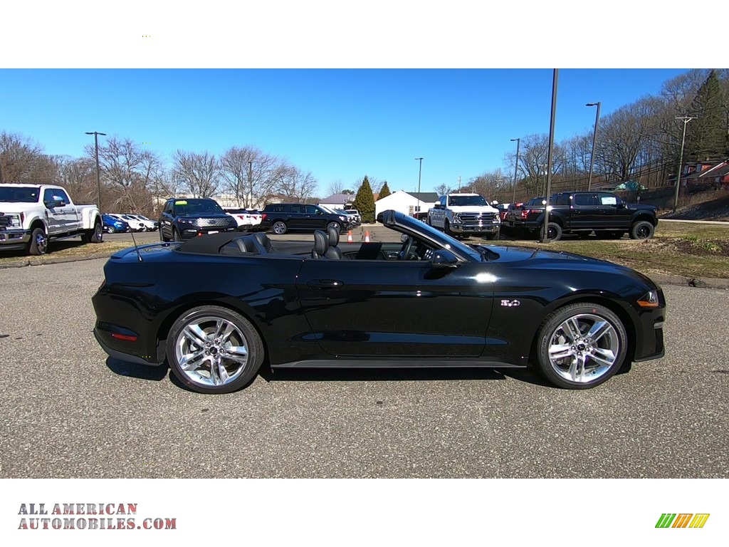 2020 Mustang GT Premium Convertible - Shadow Black / Ebony photo #8