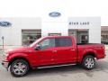Ford F150 XLT SuperCrew 4x4 Rapid Red photo #1