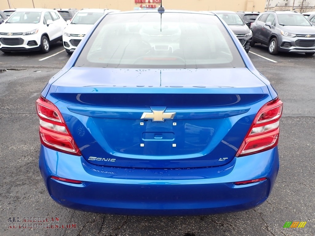 2020 Sonic LT Sedan - Kinetic Blue Metallic / Jet Black/Dark Titanium photo #4