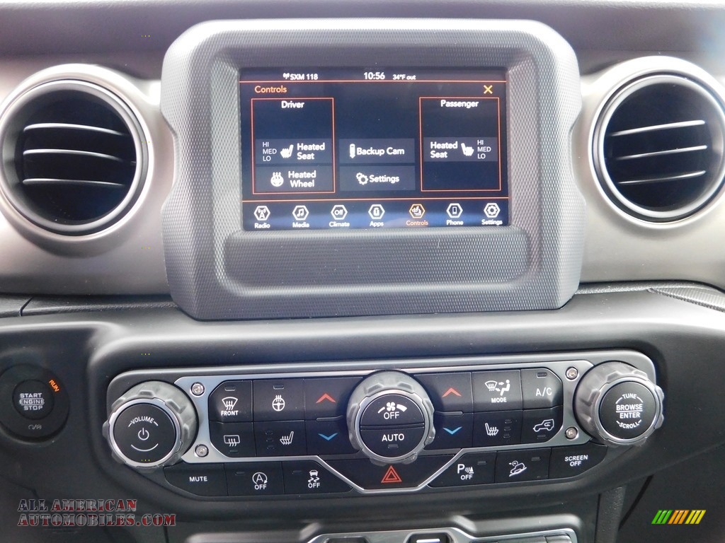 2020 Wrangler Unlimited Sport 4x4 - Ocean Blue Metallic / Black photo #14 2020 Wrangler Unlimited Sport 4x4 - Ocean Blue Metallic / Black photo #14