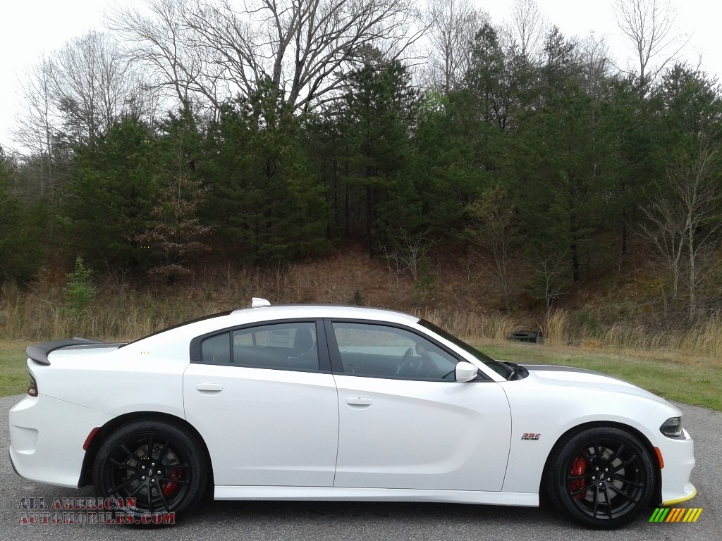 2020 Charger Scat Pack - White Knuckle / Black/Ruby Red photo #5