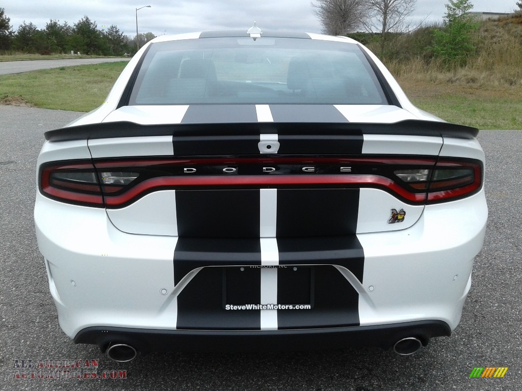 2020 Charger Scat Pack - White Knuckle / Black/Ruby Red photo #7