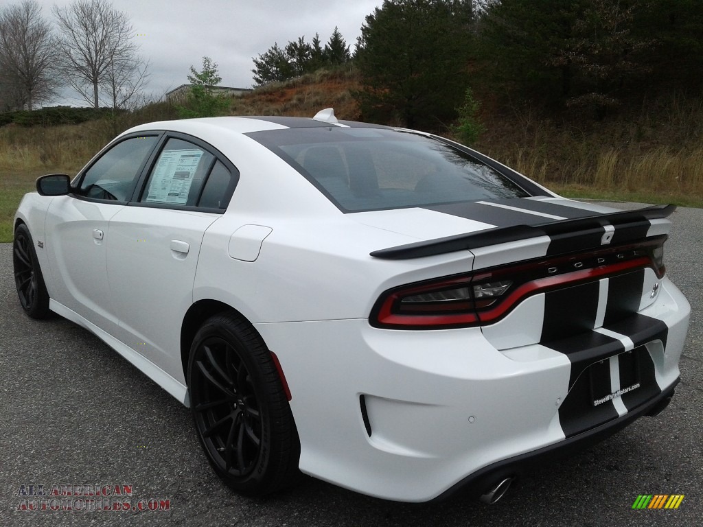 2020 Charger Scat Pack - White Knuckle / Black/Ruby Red photo #8