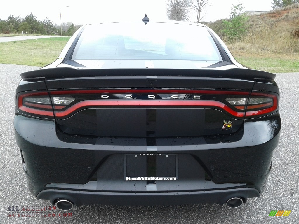 2020 Charger Scat Pack - Pitch Black / Black/Ruby Red photo #7