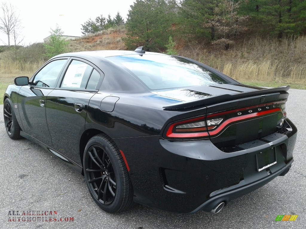 2020 Charger Scat Pack - Pitch Black / Black/Ruby Red photo #8