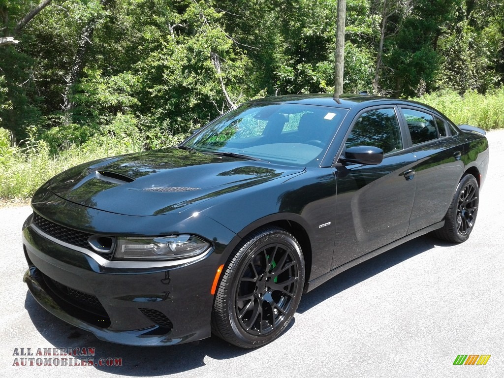 2016 Charger R/T - Pitch Black / Black photo #3