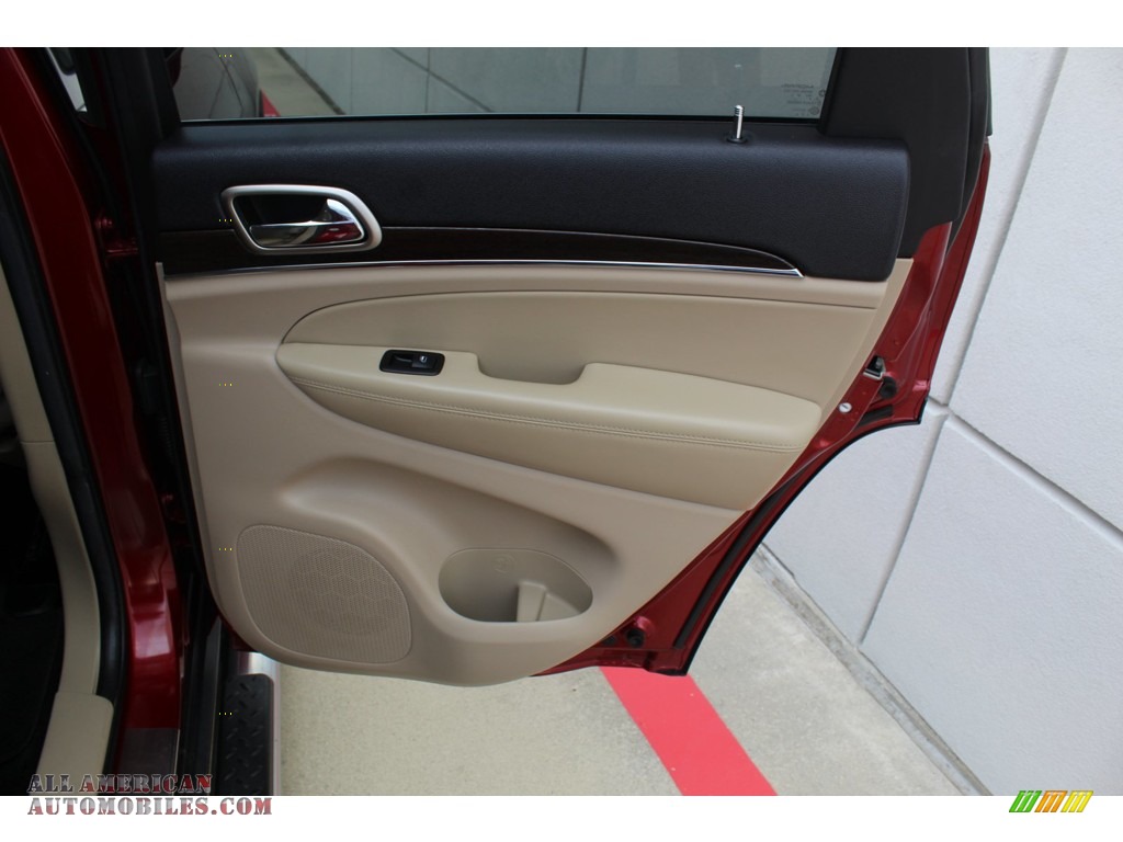 2014 Grand Cherokee Limited - Deep Cherry Red Crystal Pearl / New Zealand Black/Light Frost photo #25