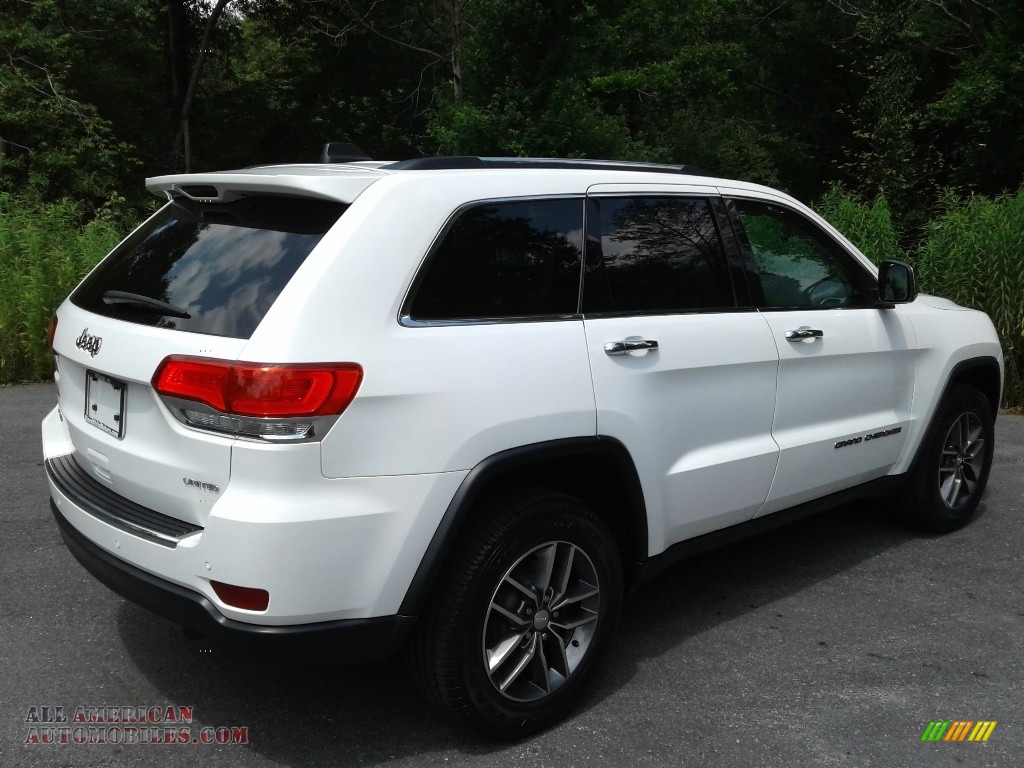 2017 Grand Cherokee Limited 4x4 - Bright White / Black/Light Frost Beige photo #6