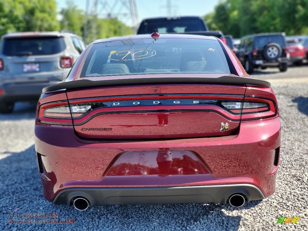 2020 Charger Scat Pack - Octane Red / Black photo #3