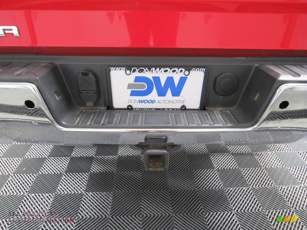 2018 Sierra 1500 SLE Crew Cab 4WD - Cardinal Red / Jet Black photo #13