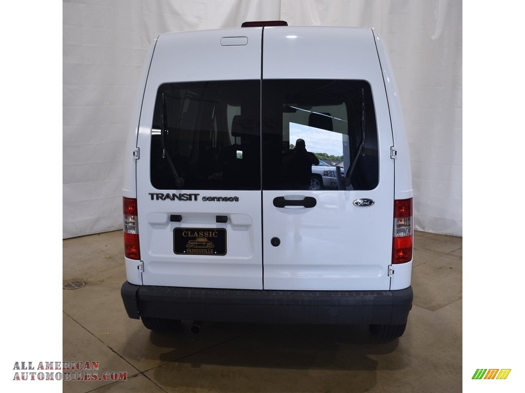 2013 Transit Connect XL Van - Frozen White / Dark Gray photo #3
