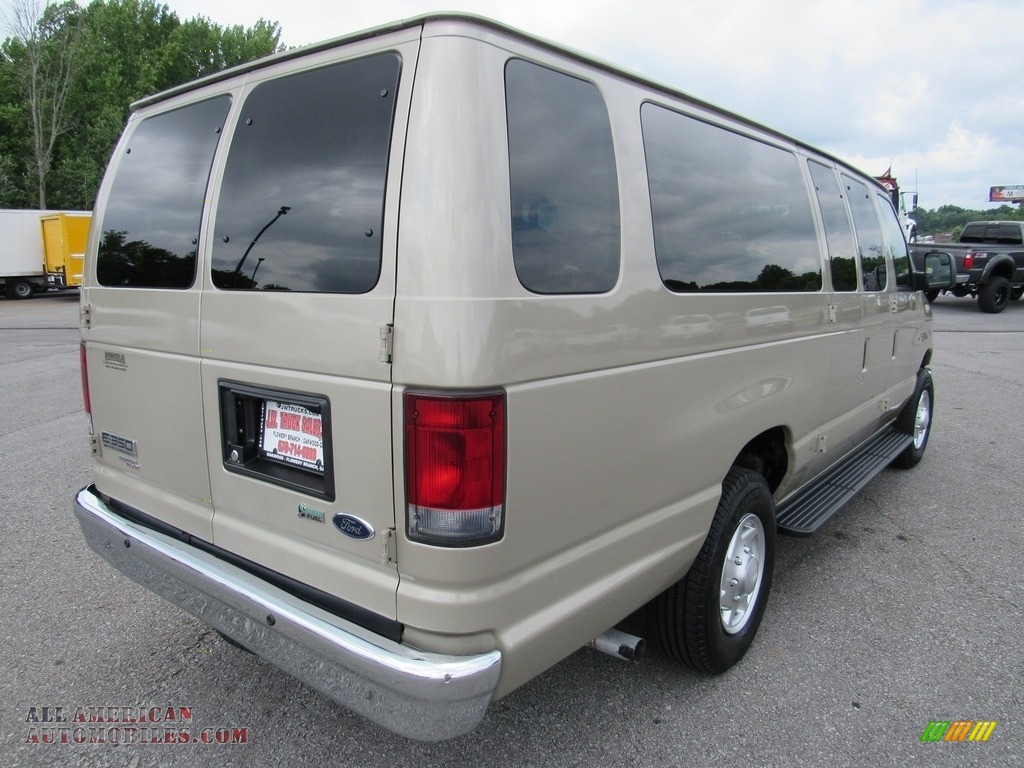 2013 E Series Van E350 XLT Extended Passenger - Pueblo Gold Metallic / Medium Pebble photo #5
