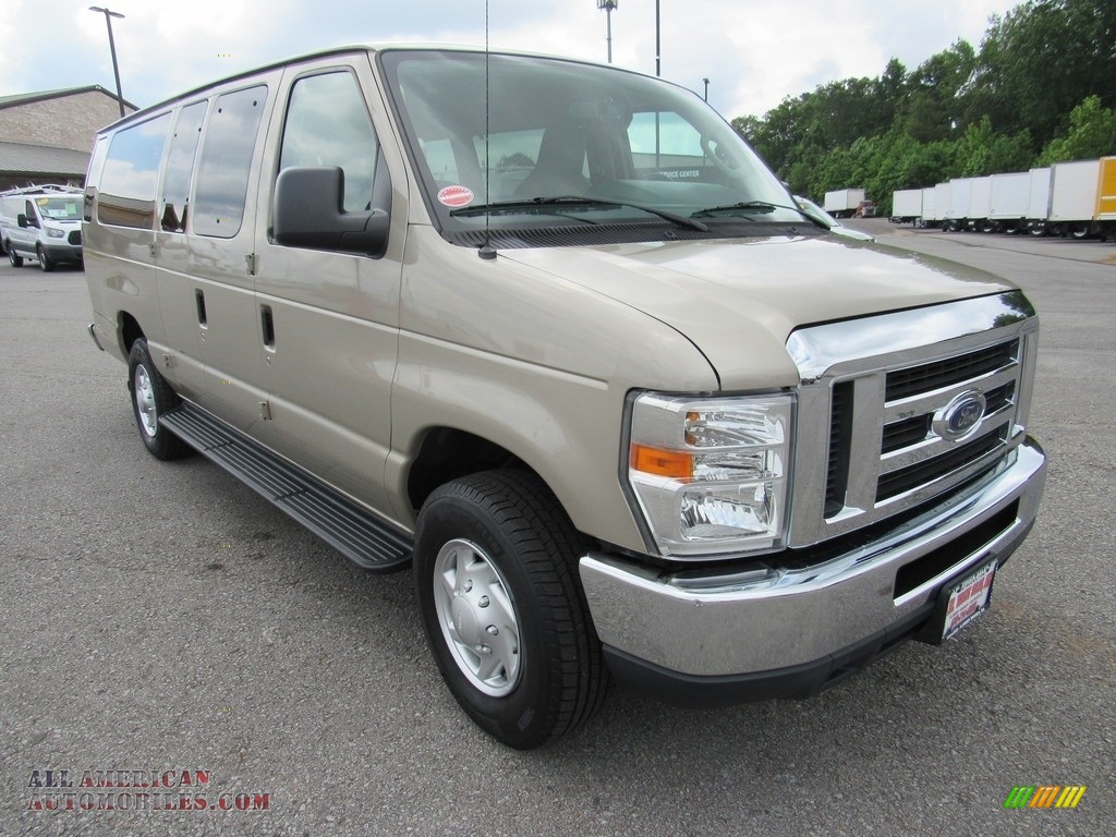 2013 E Series Van E350 XLT Extended Passenger - Pueblo Gold Metallic / Medium Pebble photo #7