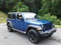 Jeep Wrangler Unlimited Altitude 4x4 Ocean Blue Metallic photo #4