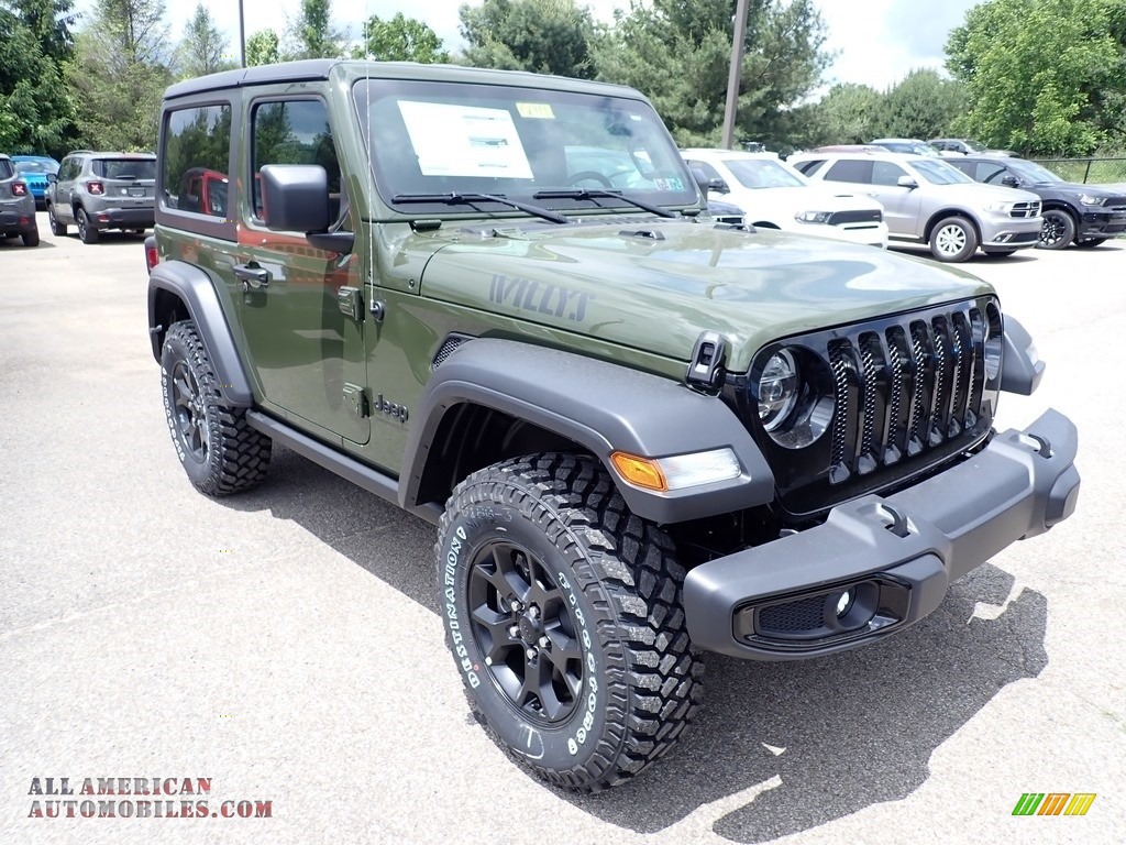 2020 Jeep Wrangler Willys 4x4 in Sarge Green photo 7 312546 All