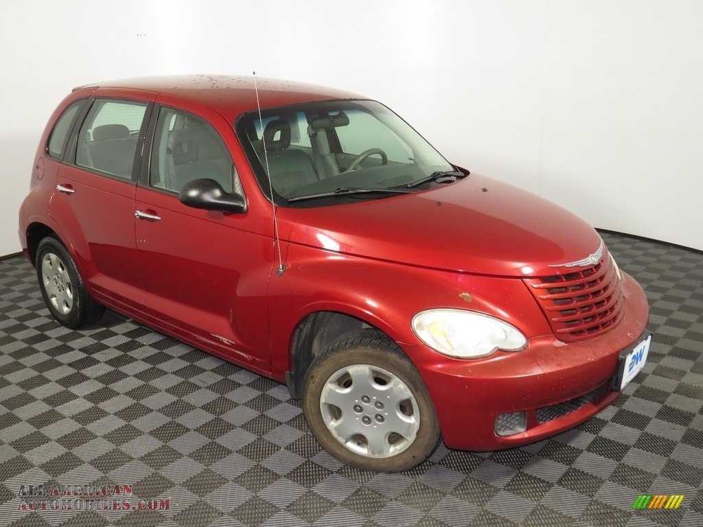 2009 PT Cruiser LX - Inferno Red Crystal Pearl / Pastel Slate Gray photo #2
