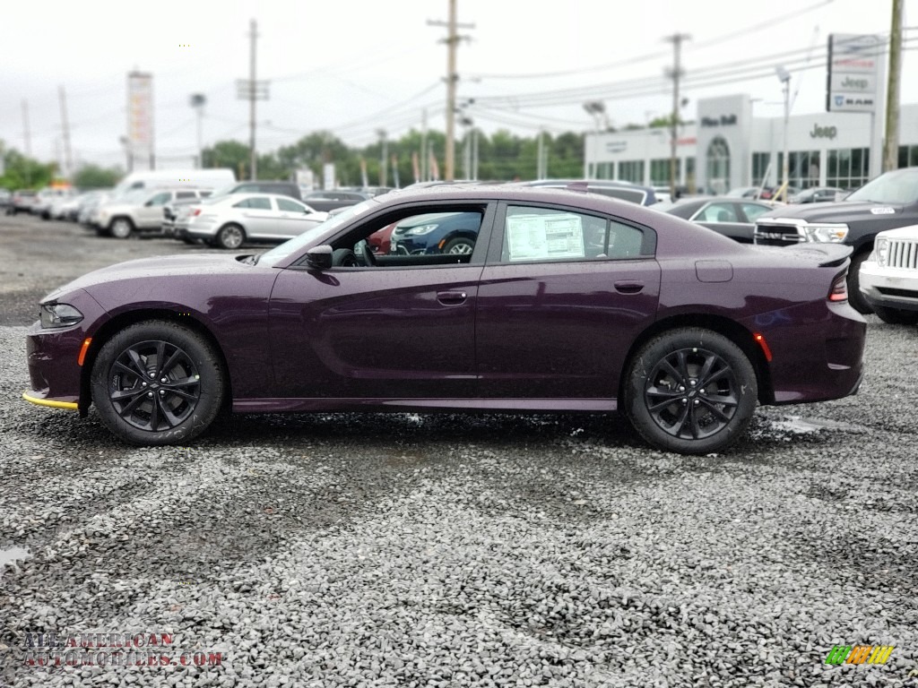 2020 Charger GT AWD - Hellraisin / Black photo #4
