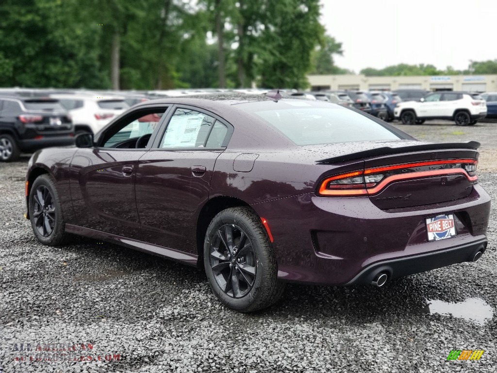 2020 Charger GT AWD - Hellraisin / Black photo #6