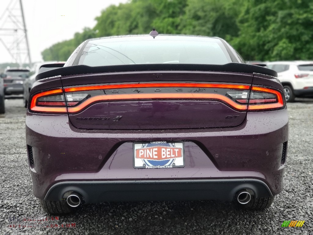 2020 Charger GT AWD - Hellraisin / Black photo #7