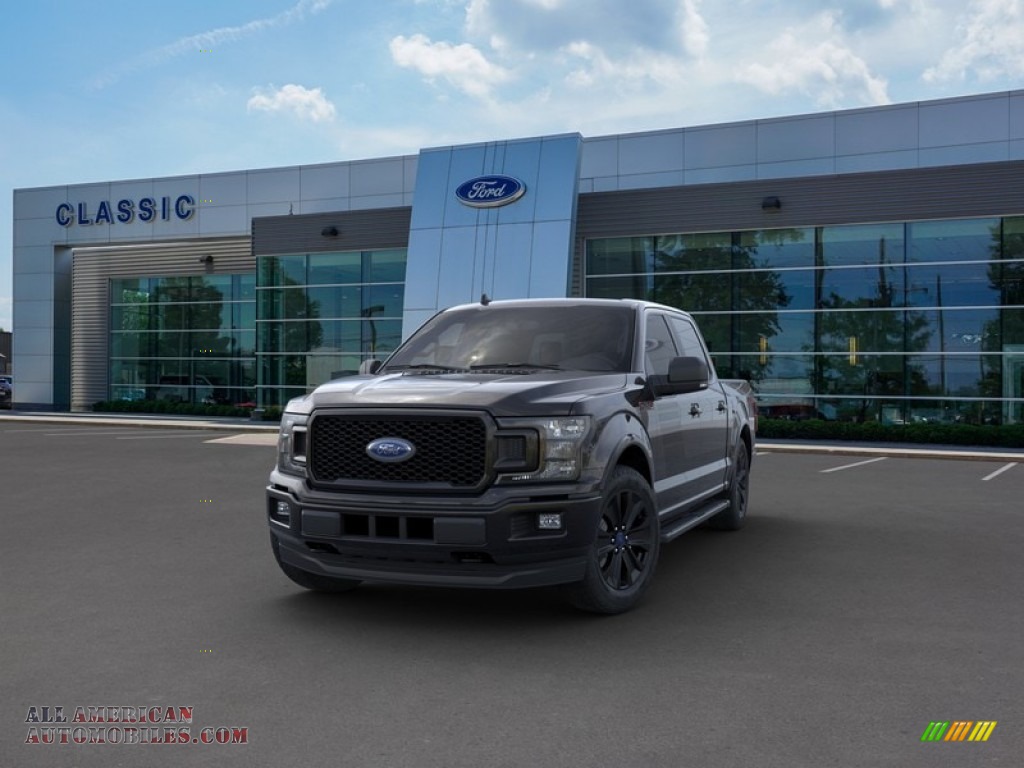 2020 F150 XLT SuperCrew 4x4 - Agate Black / Sport Special Edition Black/Red photo #2