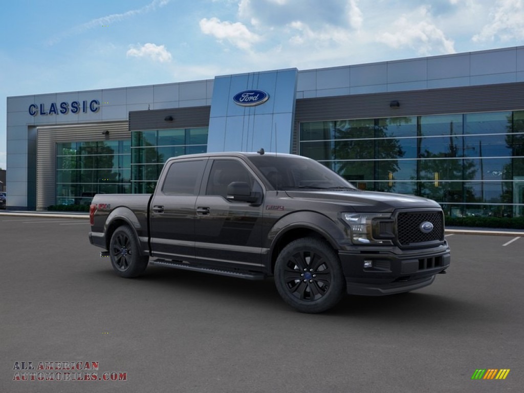 2020 F150 XLT SuperCrew 4x4 - Agate Black / Sport Special Edition Black/Red photo #7