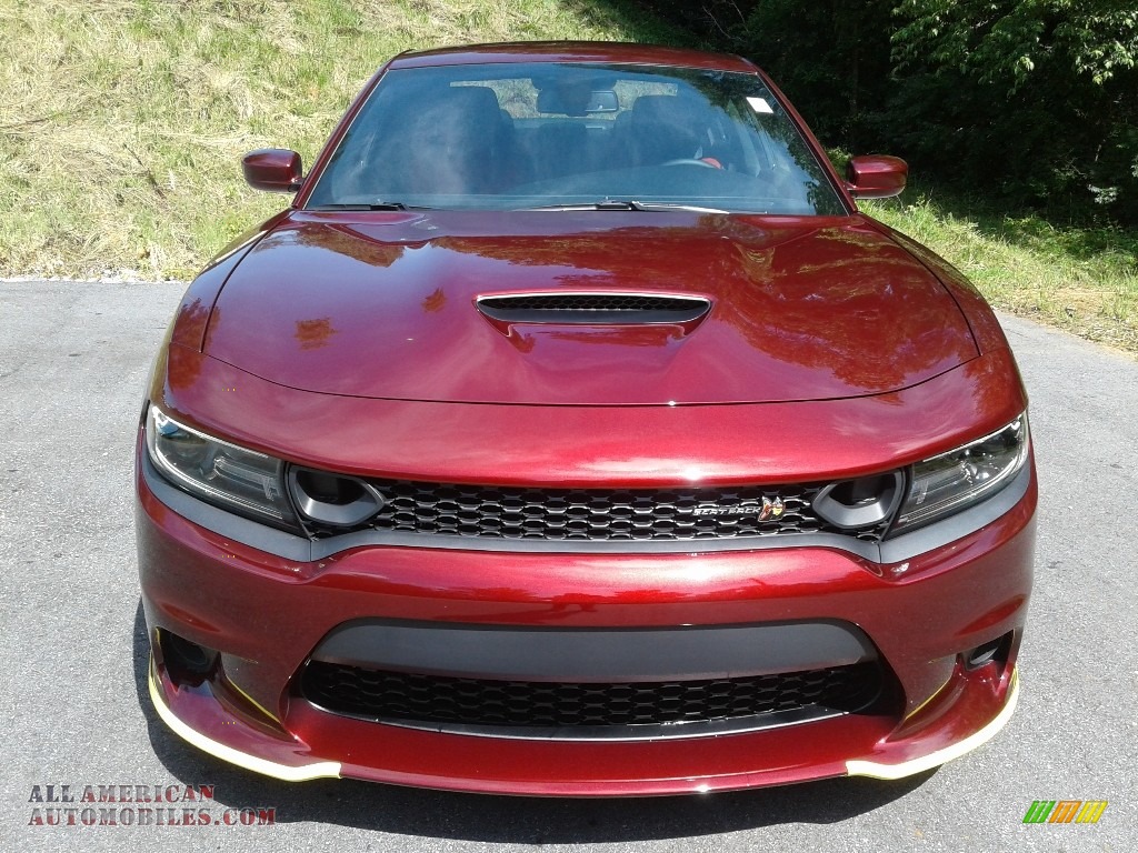 2020 Charger Scat Pack - Octane Red / Black/Ruby Red photo #3