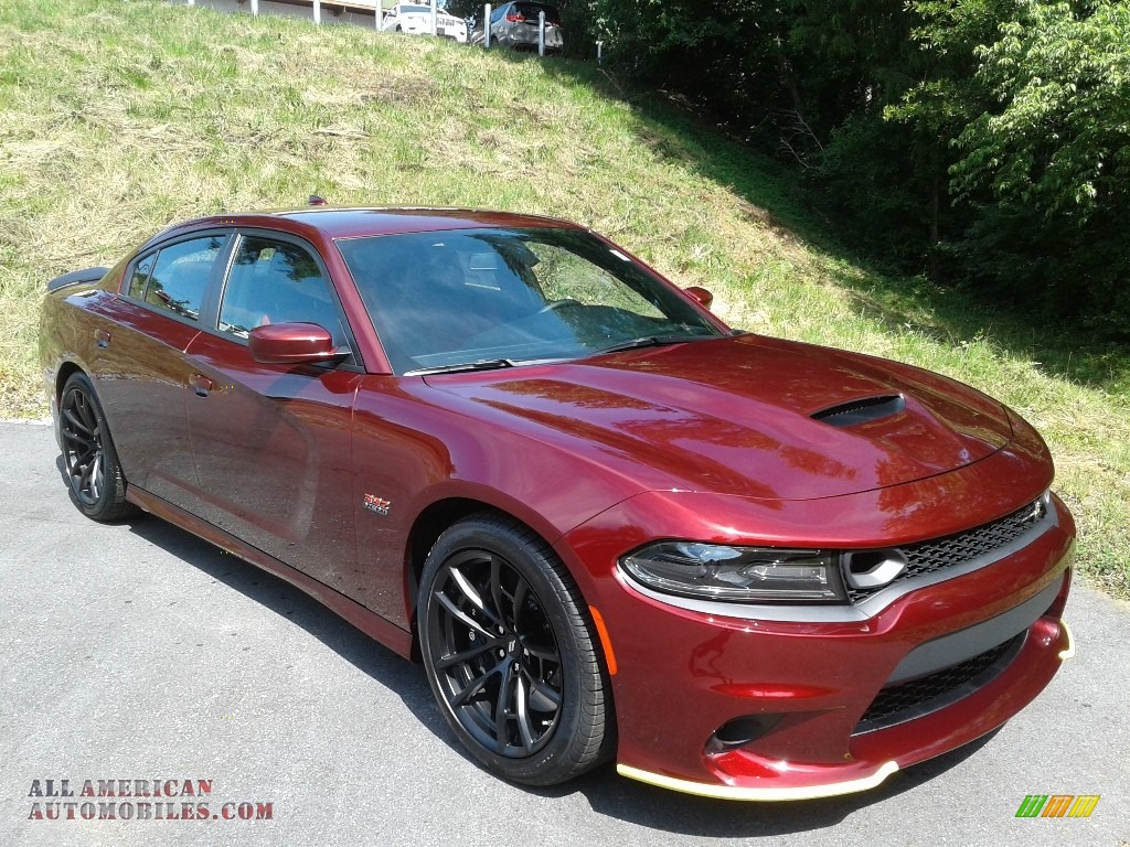 2020 Charger Scat Pack - Octane Red / Black/Ruby Red photo #4