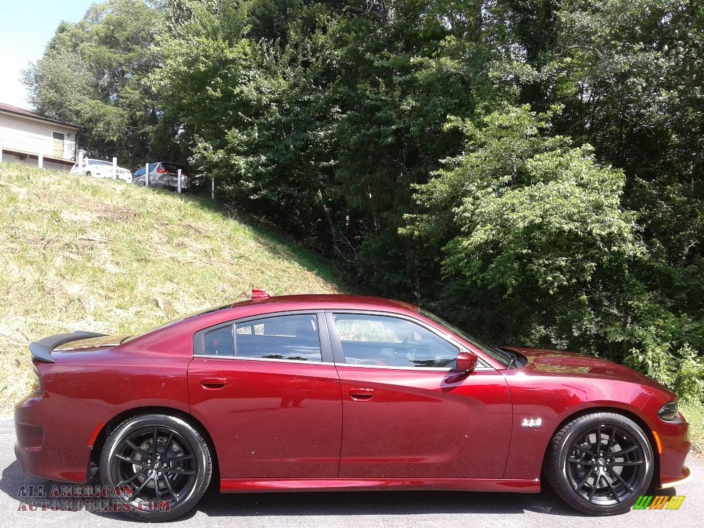 2020 Charger Scat Pack - Octane Red / Black/Ruby Red photo #5