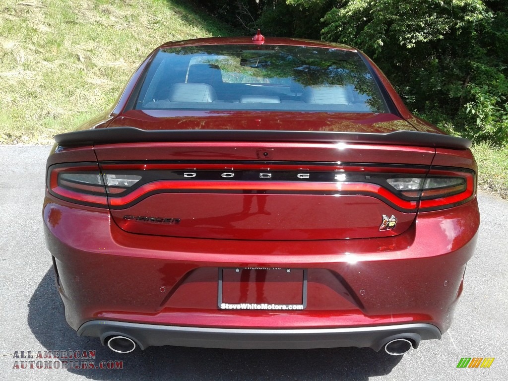 2020 Charger Scat Pack - Octane Red / Black/Ruby Red photo #7