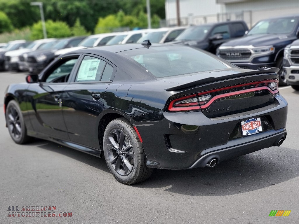2020 Charger GT AWD - Pitch Black / Black photo #6