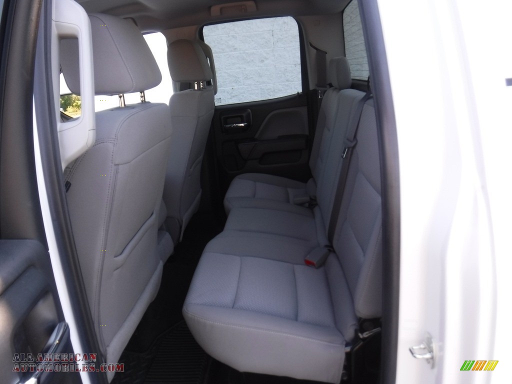 2017 Silverado 1500 Custom Double Cab 4x4 - Summit White / Dark Ash/Jet Black photo #26