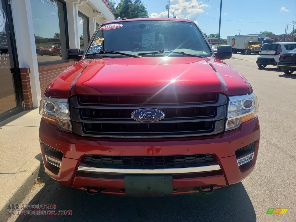 2017 Expedition Limited 4x4 - Ruby Red / Dune photo #56
