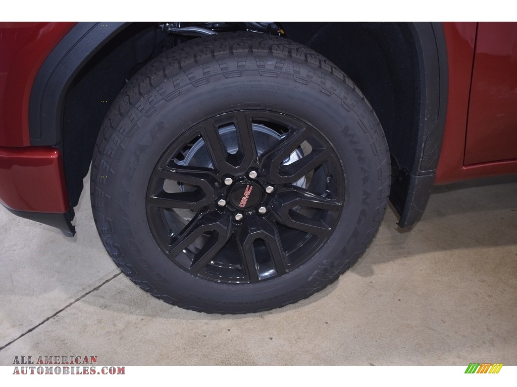 2020 Sierra 1500 Elevation Double Cab 4WD - Red Quartz Tintcoat / Jet Black photo #5