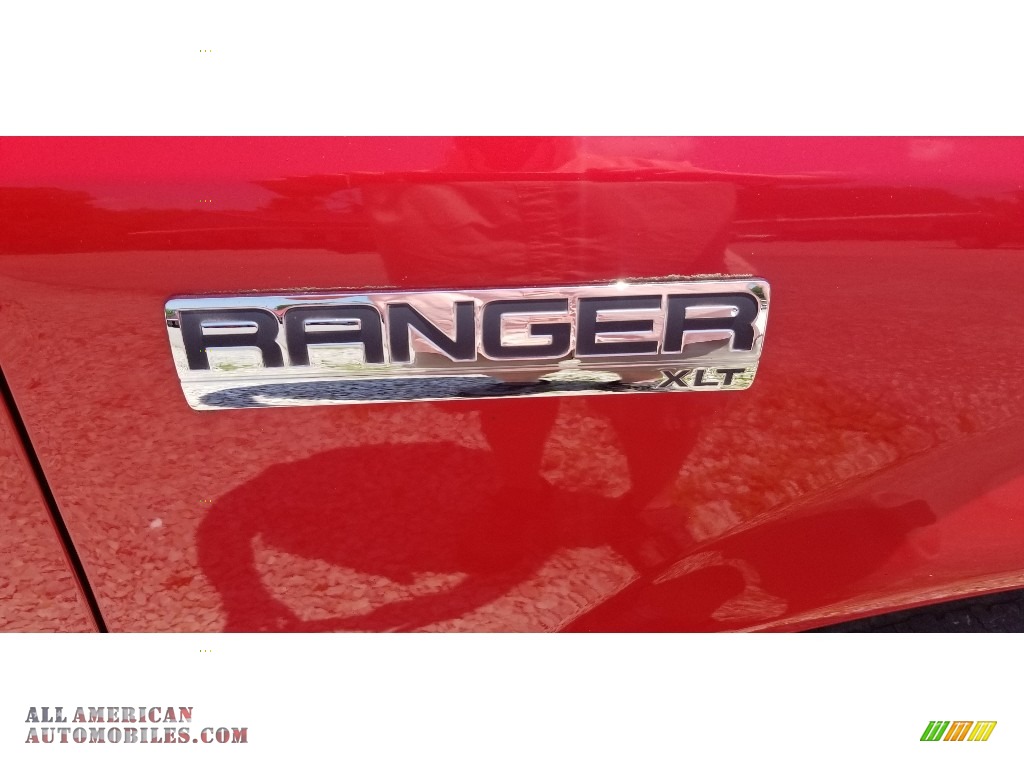 2010 Ranger XLT SuperCab - Torch Red / Medium Dark Flint photo #8