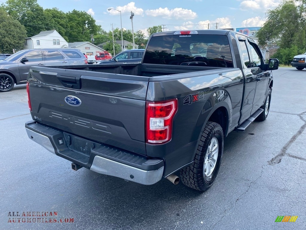 2018 F150 XLT SuperCab 4x4 - Magnetic / Earth Gray photo #4