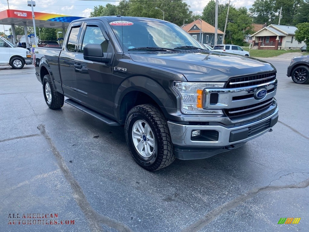 2018 F150 XLT SuperCab 4x4 - Magnetic / Earth Gray photo #5