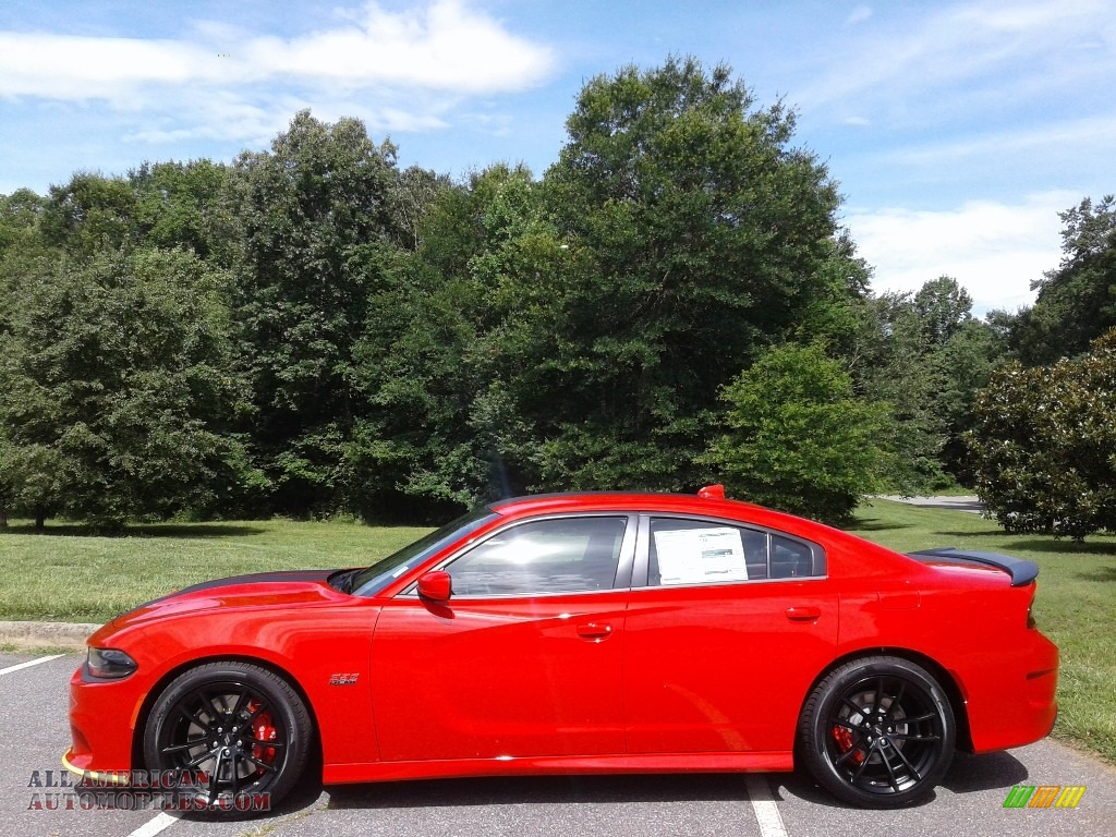 TorRed / Black/Ruby Red Dodge Charger Scat Pack