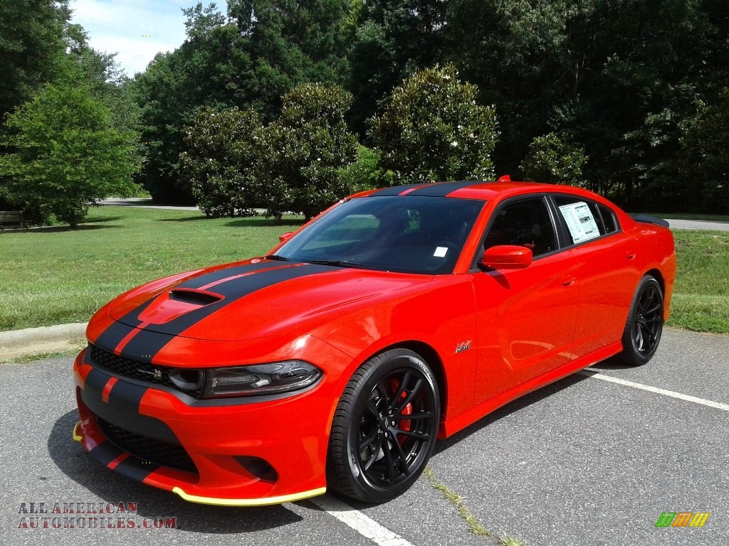 2020 Charger Scat Pack - TorRed / Black/Ruby Red photo #2